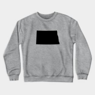 North Dakota Black Crewneck Sweatshirt